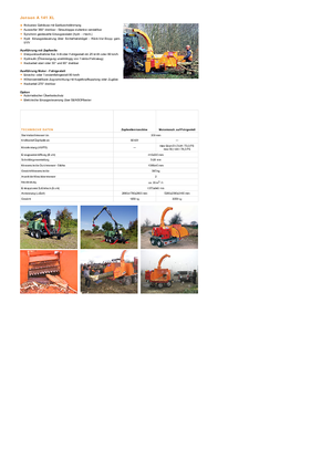 Déchiqueteuses de bois Jensen A.141 XL Z