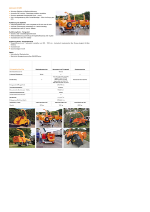 Déchiqueteuses de bois Jensen A.425 M