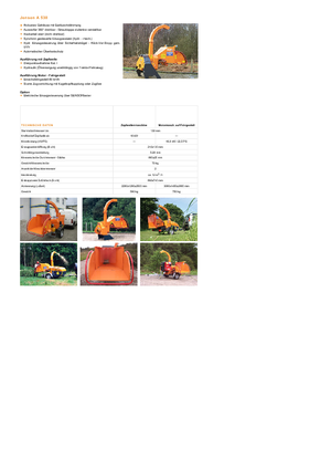 Déchiqueteuses de bois Jensen A.530