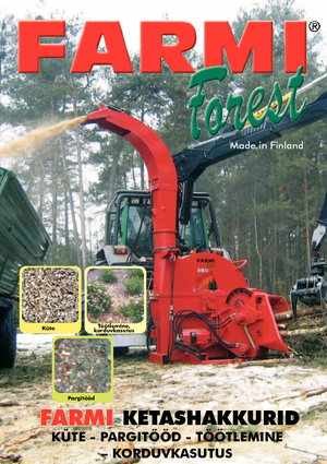 Déchiqueteuses de bois Farmi CH 160 THF