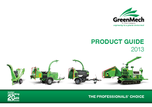 Déchiqueteuses de bois Green Mech Aborist 150-34 TD