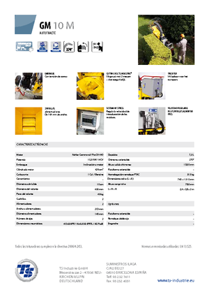 Déchiqueteuses de bois TS-Industrie GM 10 M