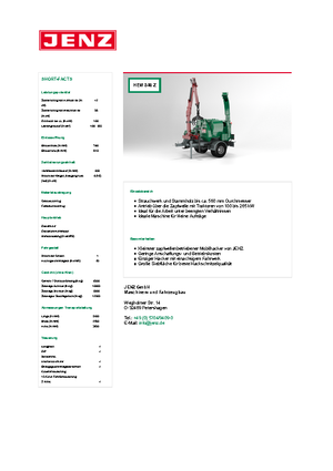 Déchiqueteuses de bois Jenz HEM 540 Z
