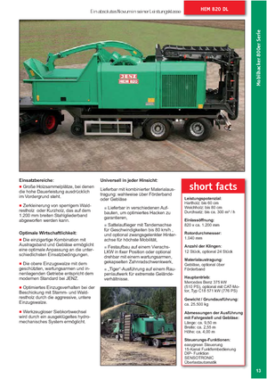 Déchiqueteuses de bois Jenz HEM 820 DL