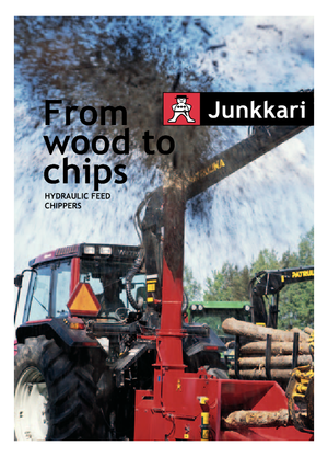 Déchiqueteuses de bois Junkkari HJ 200 MOB