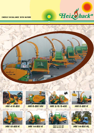 Déchiqueteuses de bois Heizohack HM 4-300