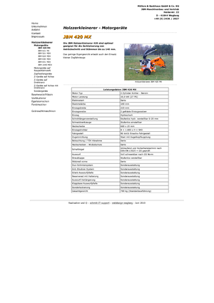 Déchiqueteuses de bois JBM JBM 420 MX 27