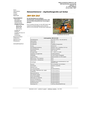 Déchiqueteuses de bois JBM JBM 624 ZAX