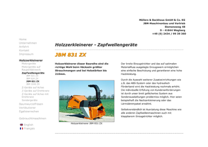 Déchiqueteuses de bois JBM JBM 831 ZX