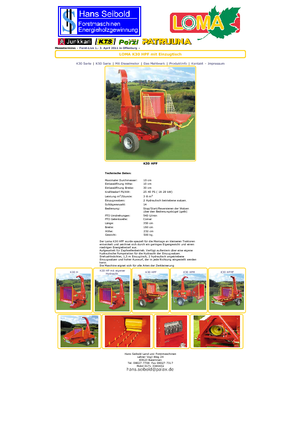 Déchiqueteuses de bois Loma K 30 HPF
