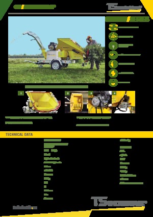 Déchiqueteuses de bois TS-Industrie Premium 22 P