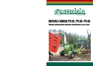Déchiqueteuses de bois Pezzolato PTH 400