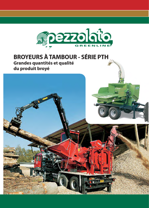 Déchiqueteuses de bois Pezzolato PTH 480
