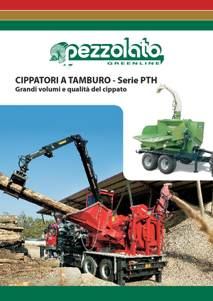 Déchiqueteuses de bois Pezzolato PTH 480
