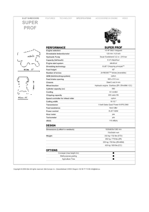 Déchiqueteuses de bois Eliet Super Prof 2000