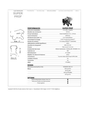 Déchiqueteuses de bois Eliet Super Prof 2000