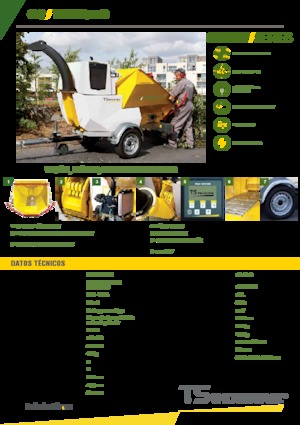 Déchiqueteuses de bois TS-Industrie Tiger 25 D