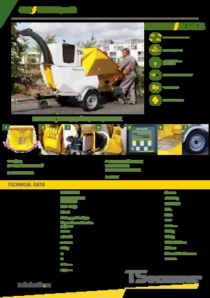 Déchiqueteuses de bois TS-Industrie Tiger 25 D