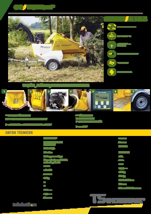 Déchiqueteuses de bois TS-Industrie Tiger 25 P