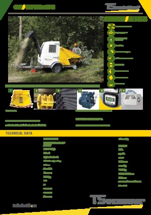 Déchiqueteuses de bois TS-Industrie Viper 50 DS