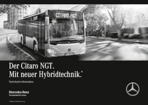 Bus urbain Mercedes-Benz Citaro NGT