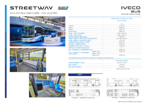 Bus urbain Iveco Streetway ELEC 12m