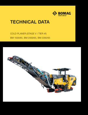 Découpeuse de chaussée Bomag BM 1500/65