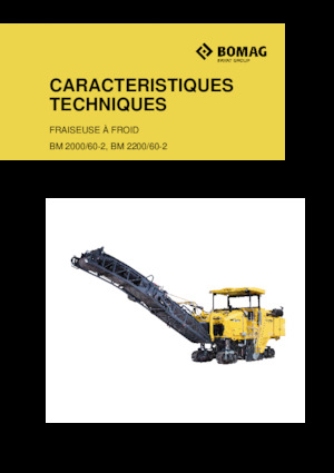 Découpeuse de chaussée Bomag BM 2200/60-2