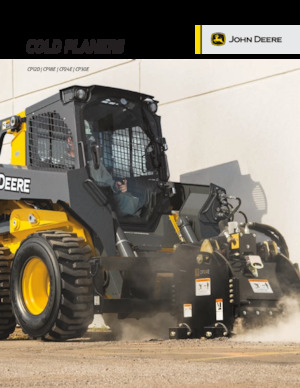 Découpeuse de chaussée John Deere Construction CP18E