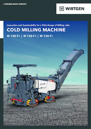 Découpeuse de chaussée Wirtgen W 120 Fi