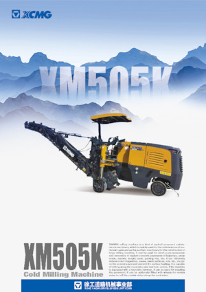 Découpeuse de chaussée XCMG XM505K 