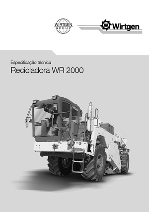 Recycleur route froid Wirtgen WR 2000