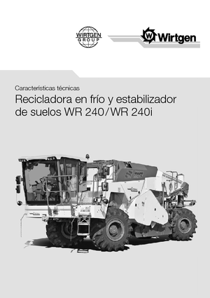 Recycleur route froid Wirtgen WR 240