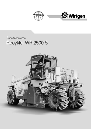 Recycleur route froid Wirtgen WR 2500 S