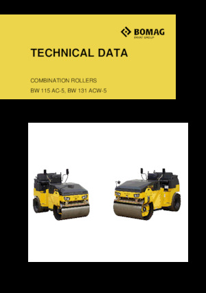 Rouleaux mixte Bomag BW 131 ACW-5