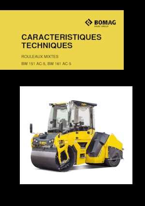 Rouleaux mixte Bomag BW 151 AC-5