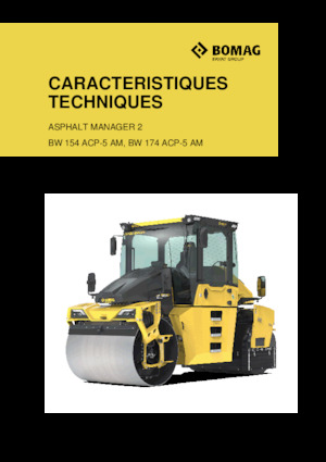 Rouleaux mixte Bomag BW 154 ACP-5 AM