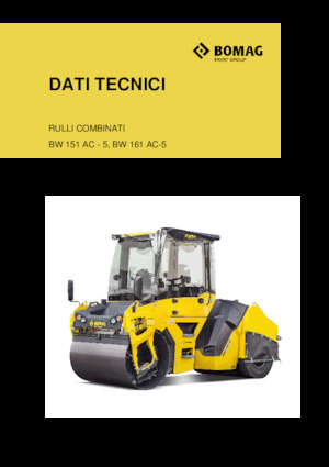 Rouleaux mixte Bomag BW 161 AC-5