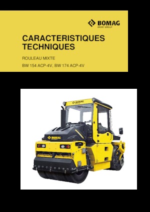 Rouleaux mixte Bomag BW 174 ACP-4