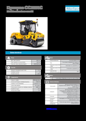 Rouleaux mixte Dynapac CC 2200 C