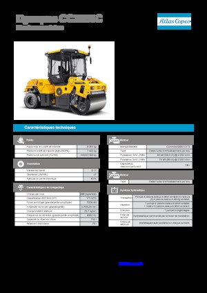 Rouleaux mixte Dynapac CC 2200 C