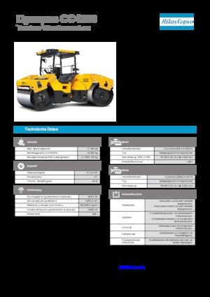 Rouleaux mixte Dynapac CC 4200 C VI