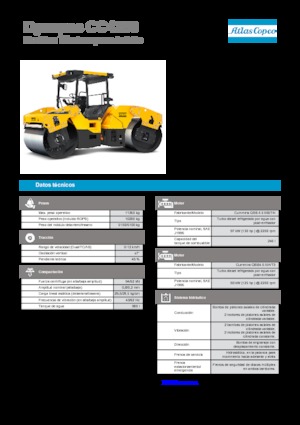 Rouleaux mixte Dynapac CC 4200 C VI