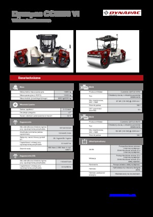 Rouleaux mixte Dynapac CC 6200 C VI