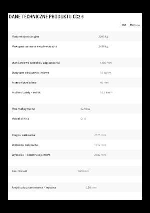 Rouleaux mixte Caterpillar CC2.6