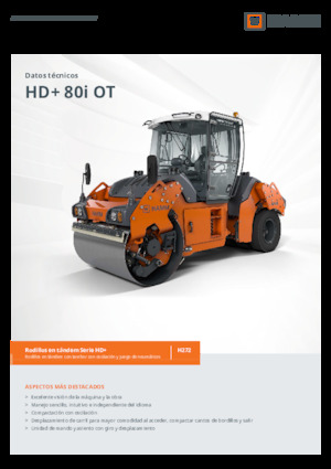 Rouleaux mixte Hamm HD+ 80i OT