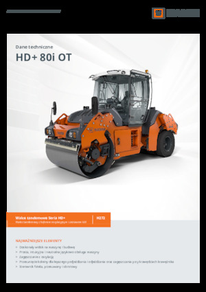 Rouleaux mixte Hamm HD+ 80i OT