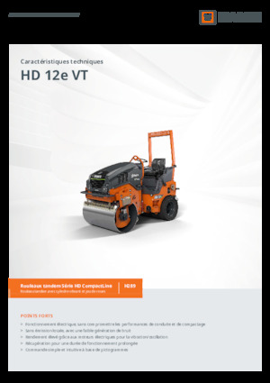 Rouleaux mixte Hamm HD 12e VT