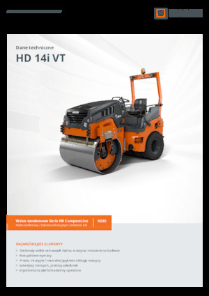 Rouleaux mixte Hamm HD 14i VT