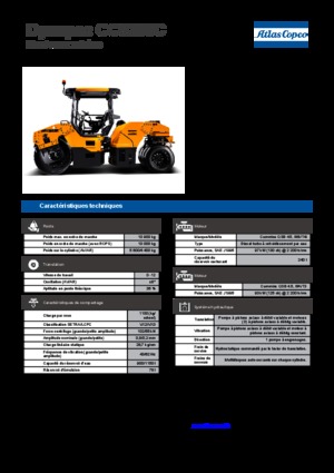 Rouleaux mixte Dynapac CC 5200 C